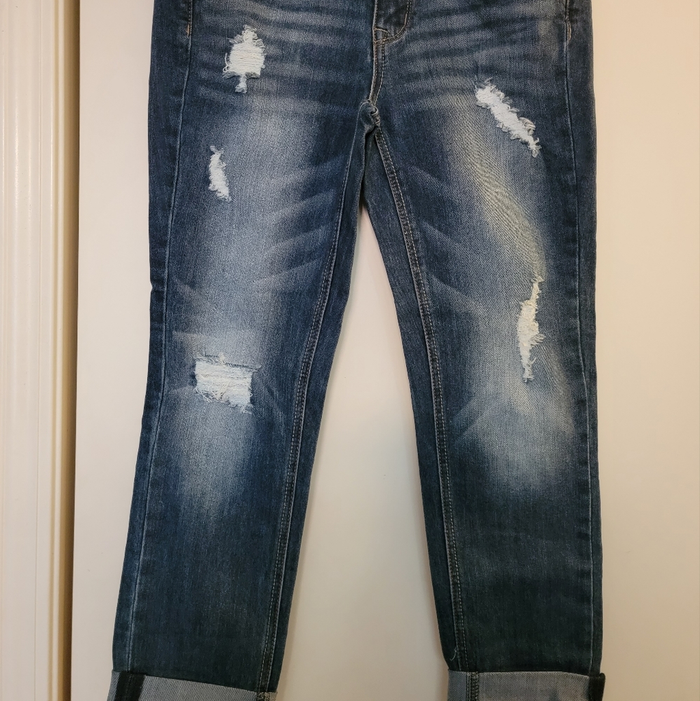 Skinny Capri Jeans